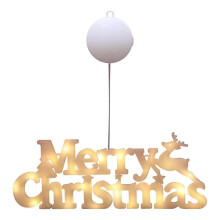LED Letters Christmas Lights LED Hanging Wreath Lights for Wreaths Outdoor