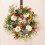Large Eucalyptus Wreath Flowers Out Front Window Garland Decor 4