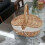 Picnic Fruit Basket with Lid - Wicker Storage for Bread & More 3