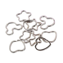 Dww-Anneau Fendu en Forme de Cur - Lot de 10, Porte Cl Mousqueton