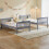 Home Discount (Grey) Milan Bunk Bed High Sleeper Ladder Solid Wood Pine 4