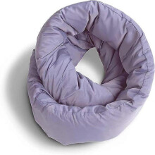 (Purple) Infinity Pillow - Design Power Nap Pillow, Travel and Neck Pillow (Navy)