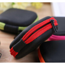 Dww-Un sac rouge pour casque, une mini bote de rangement rigide, une bote pour casque