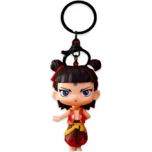 2025 Animation Movie Nezha 2 Merch Ne Zha Keychain, Novelty Anime Fans Cute Figure Key Chains, Collectable Mini Figures