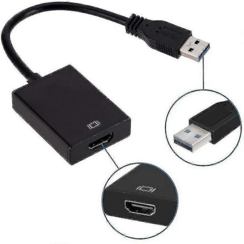 Usb To Hdmi Adapter,usb 3.0/2.0 To Hdmi 1080p Video Graphics Cable 1