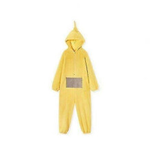 (XL, Yellow) Adult Teletubbies Costume - Disi Onesis Lala Cosplay Jumpsuit Pajama Carnival