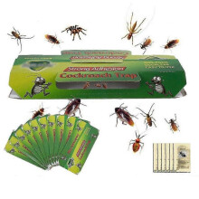 3PCS Pro Cockroach Killing Bait Sticky Catcher Trap House Pest Control