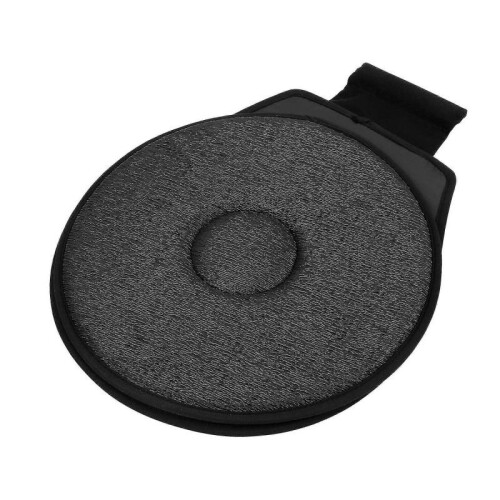 (Black) 360 Rotating Cush Auto Car Soft Swivel Seat Cush Transfer Disc 2