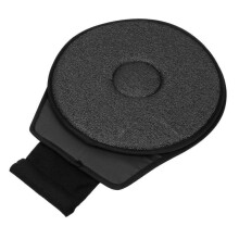 (Gray) 360 Rotating Cush Auto Car Soft Swivel Seat Cush Transfer Disc
