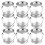 12pcs Reusable Jar Cookie Tea Jar with Handle Transparent Holder Storage Jar Small Candy Container 2