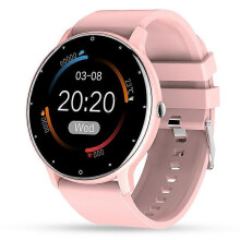 (pink) Smart Watch Fitness Tracker Blood Pressure Heart Rate Men Women Sport Watches