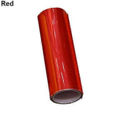 (Red) Car Auto Vehicle Waterproof Headlight Taillight Tint Film Wrap Roll Sticker
