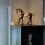 Metal Three-dimensional Openwork Adonis-horse Sculpture Decorative Ornaments 4