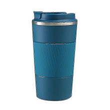 (blue) Travel Mug Stainless Steel Mug Mug Mug Vacuum Mug Coffee Mug 510ml Mug