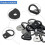 D Ring Tie Downs, 40pcs D-rings Anchor Lashing Ring Safety Tie Down Loop Lashing 3