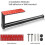 Kitchen Roll Holder Wall Mounted & Self Adhesive Under Cabinet Kitchen Paper 2