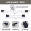 Underframe Washing machine underframe with casters for dryer and furniture 2