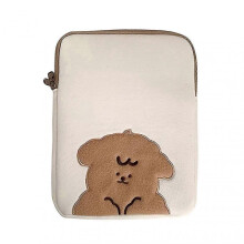 (11Inch) Notebook Case Waterproof Anti-scratch Cute 11/13/15 Inch INS Cartoon Bear Girls Laptop Bag for Outdoor