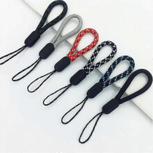 (Silver) Phone Strap Anti-lost Adjustable Non-fading Long and Short Mobile Phone Hand Strap for Access Card