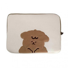 (13Inch) Notebook Case Waterproof Anti-scratch Cute 11/13/15 Inch INS Cartoon Bear Girls Laptop Bag for Outdoor
