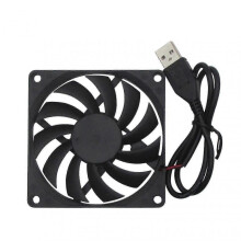 Cooling Fan USB Connector Universal 5V 8cm Router Computer Case Heatsink for PC