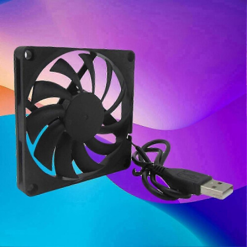 Cooling Fan USB Connector Universal 5V 8cm Router Computer Case Heatsink for PC 2