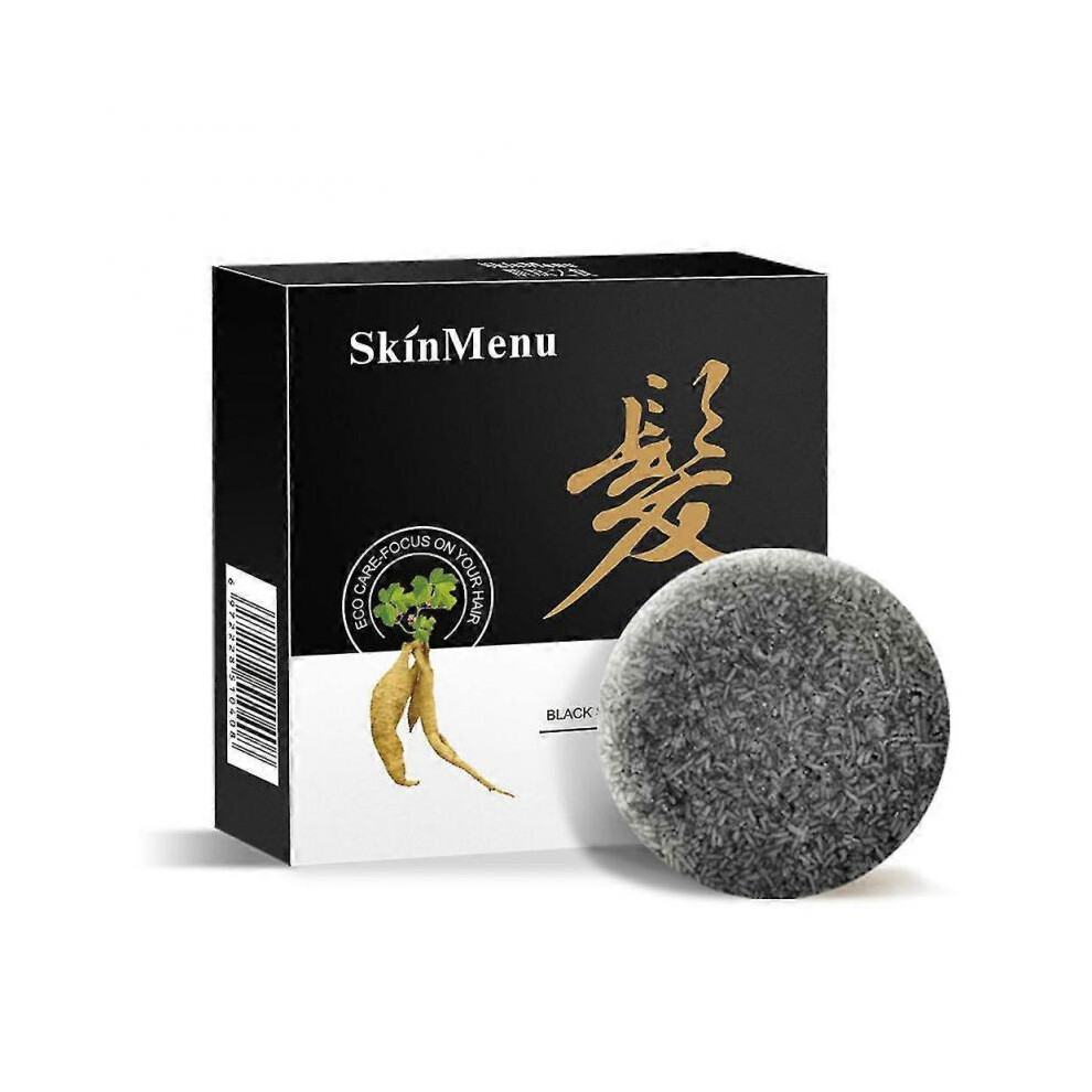 3pcs Polygonum Hair Darkening Shampoo Bar Hair Cleaning Shampoo Soap Solid Shampoo Natural Hair Strengthen Nourish Hair Root