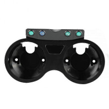 Black Speedometer Odometer Lower Meter Cover Replacement for Yamaha YBR 125 ED 2005-2009 Models