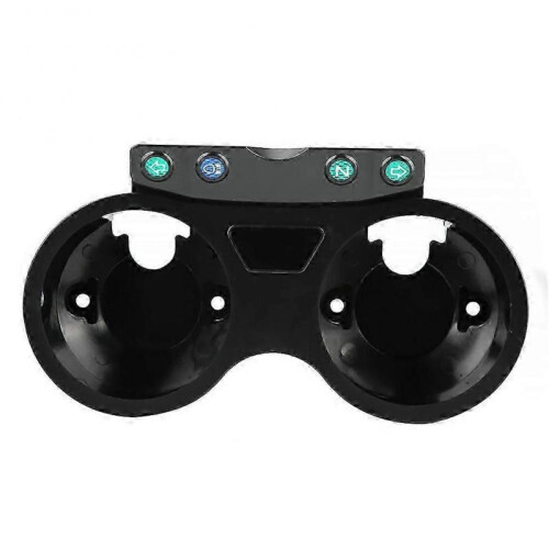 Black Speedometer Odometer Lower Meter Cover Replacement for Yamaha YBR 125 ED 2005-2009 Models
