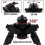 360 Degree Rotating Adjustable Bipod with Quick Release Lever for Stable Shooting Support 3