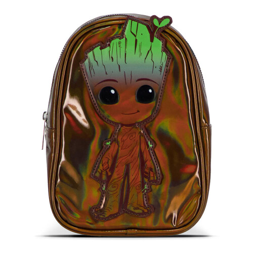 Marvel MARVEL COMICS Baby Groot Patch Shiny Mini Backpack - MP738754IAG 1