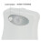 8 colours LED toilet lamp Motion sensor Midnight light 5