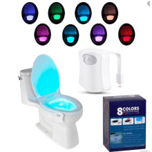 8 colours LED toilet lamp Motion sensor Midnight light