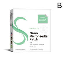 (Green) 12pcs Nano Mocroneedle Patch For Body Slimming Health