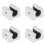 4pcs SBR16UU Linear Ball Bearing Slide Blocks for SBR16 Linear Rail Systems Smooth Motion Guide Components 1