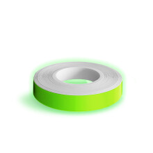 Strisce ruota per cerchi moto verde fluo 9 mm x 6 mt