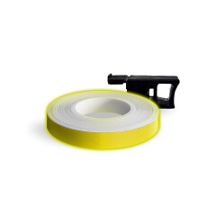 Strisce ruota per cerchi moto riflettenti giallo 7 mm x 6 mt con applicatore