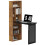 Homcom HOMCOM Convertible Desk with Blackboard, Multi-function, Rustic Brown 4