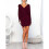 (red, S) Women's Sweater, Cocktail Batwing Sleeve Knit Sweater 3