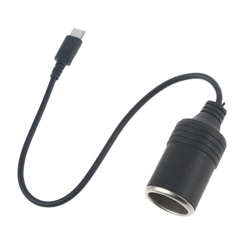 Usb C Pd Type C To 12v Car Cigarette-lighter Socket Female Power Supply Cable
