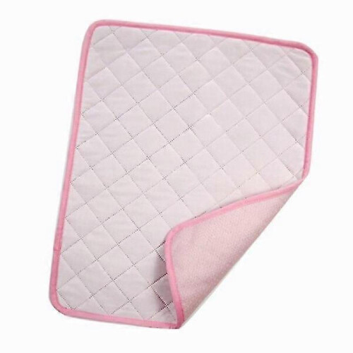 (S-50*40cm, pink) Dog Cooling Mat Summer Pad