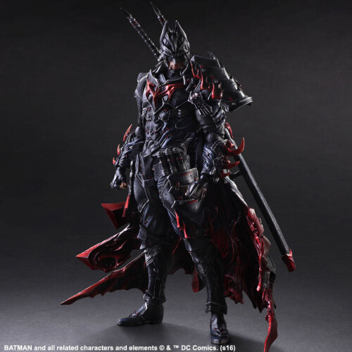 (χωρίς συσκευασία λιανικής) 2017 Play Arts BUSHIDO BATMAN 27cm Action Fi