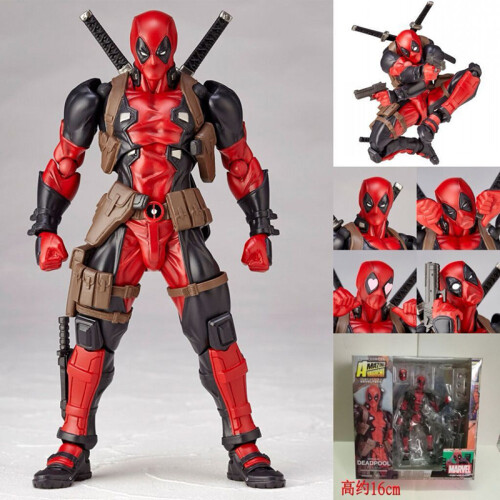 (F Χωρίς συσκευασία λιανικής) Revoltech Figure Deathstroket Deadpool Car