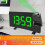 (White) Fm Radio Clock With Projection Led Smart Alarm Electronic Desk Clock 2