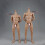 (BD007)COOMODEL 1/6 Standard scle Αρσενικό σώμα στρατιώτη BD001 BD002 BD003 BD0 5