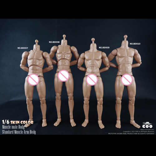 (BD007)COOMODEL 1/6 Standard scle Αρσενικό σώμα στρατιώτη BD001 BD002 BD003 BD0 2
