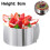 (8cm) Adjustable Cake Mold Ring 6-12 Inch Mousse Ring Stainless Steel 1