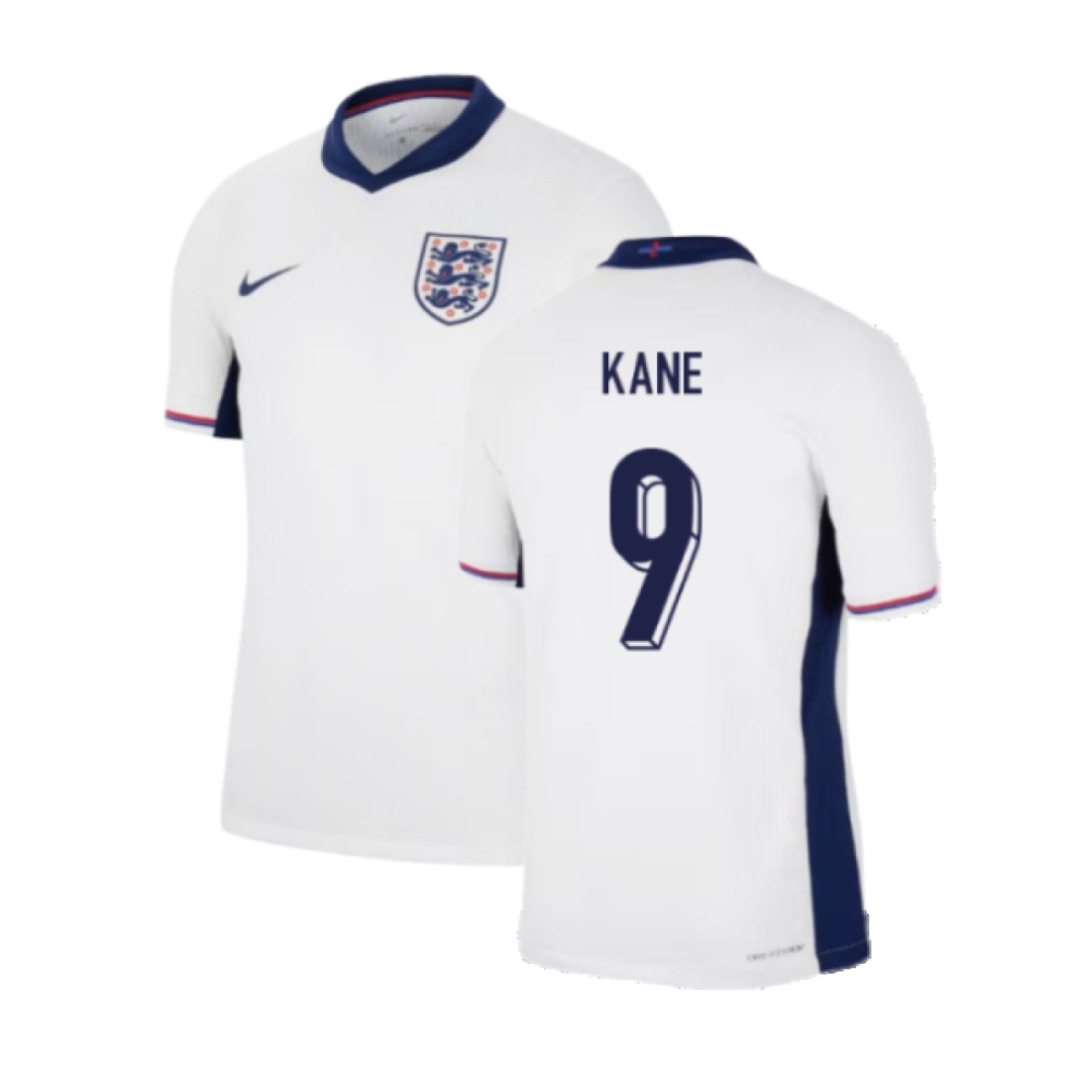 Nike (3Xl) 2024-2025 England Home Match Dri-Fit Adv Authentic Shirt (Kane 9)