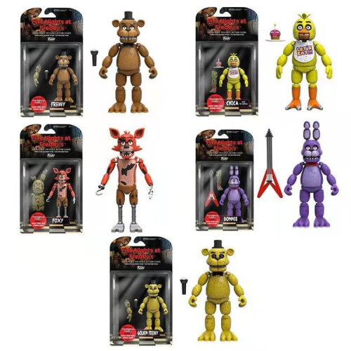 (Freddy 14cm) Παραβίαση ασφαλείας Φιγούρες δράσης Κινητές αρθρ 1