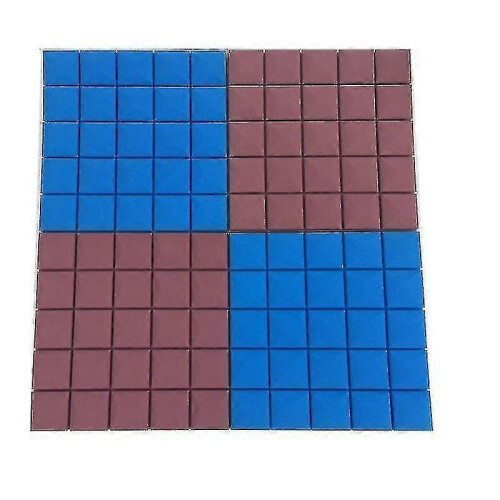 (Red) Acoustic Foam Soundproof Foam Wedge Protective Sponge 2